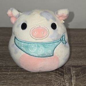 Squishmallow Rosie The Spotted Pig Stuffed Plush By Kellytoy 5"